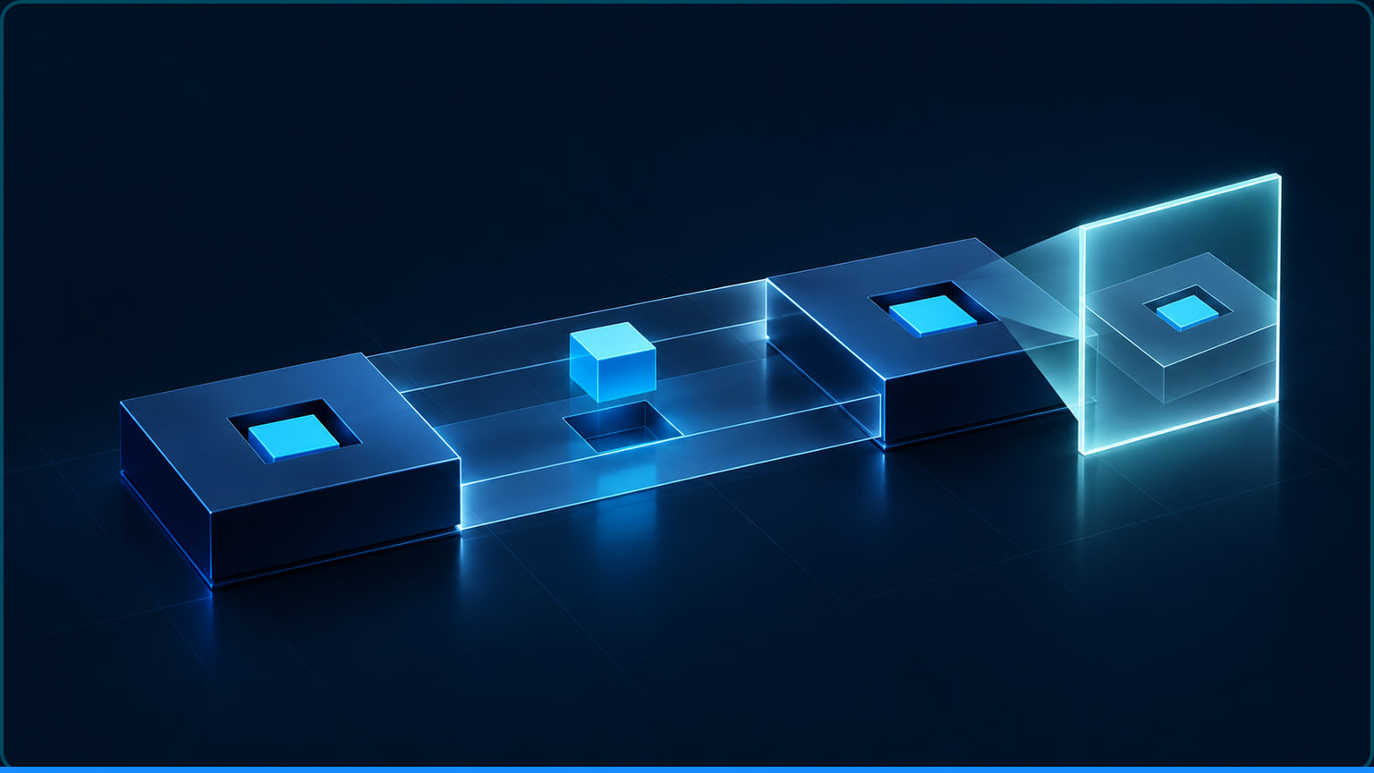 A signed action bundle runs before a read-only POST_TX frame inspects final net state changes and events; a failed check reverts the execution body.
